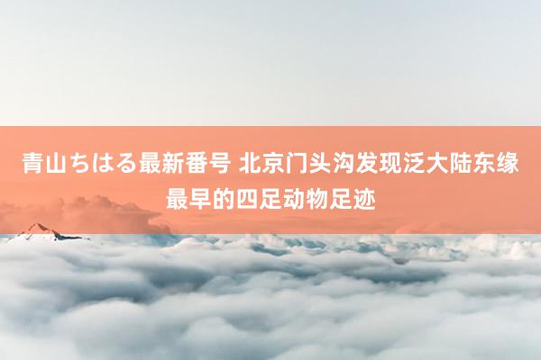 青山ちはる最新番号 北京门头沟发现泛大陆东缘最早的四足动物足迹