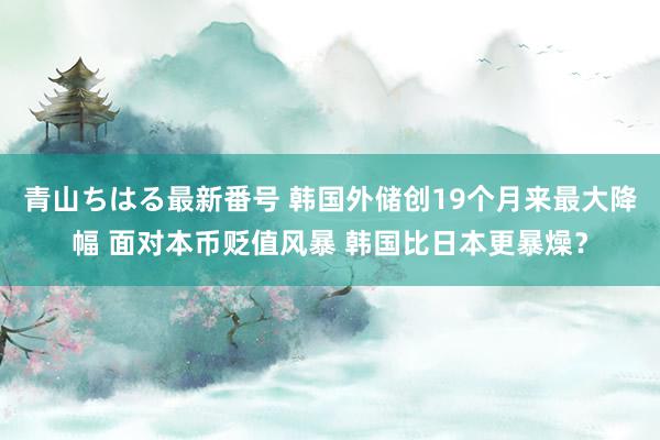 青山ちはる最新番号 韩国外储创19个月来最大降幅 面对本币贬值风暴 韩国比日本更暴燥？