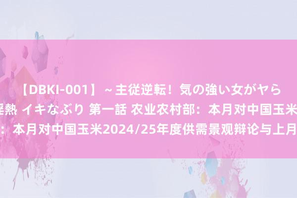 【DBKI-001】～主従逆転！気の強い女がヤられる瞬間～ 極 屈辱淫熱 イキなぶり 第一話 农业农村部：本月对中国玉米2024/25年度供需景观辩论与上月保抓一致