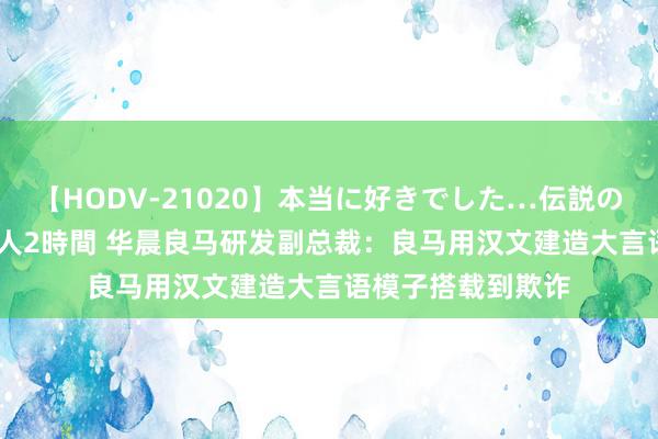 【HODV-21020】本当に好きでした…伝説の清純派AV女優 3人2時間 华晨良马研发副总裁：良马用汉文建造大言语模子搭载到欺诈